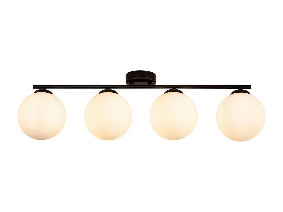 Candeeiro de Teto Beda, Preto, 15x77x21,5 cm, EPIKASA