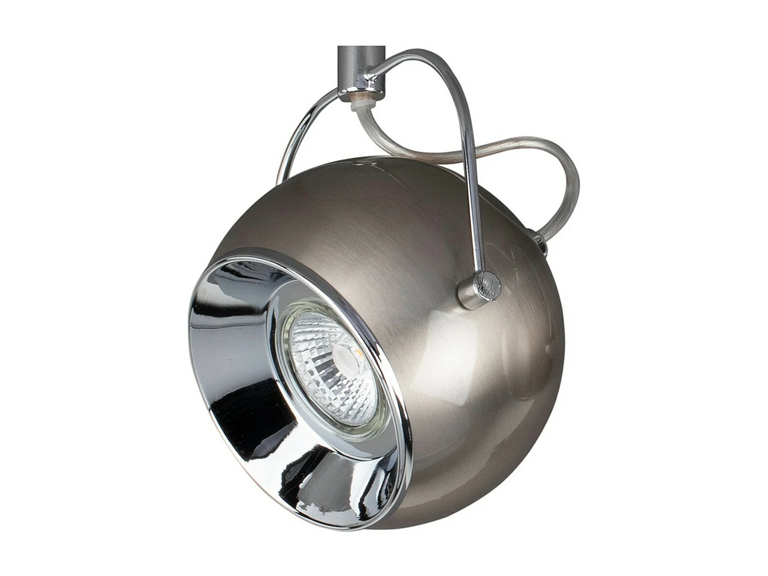 Plafonnier Strasburgo, Gris, 11x41x22 cm, EPIKASA