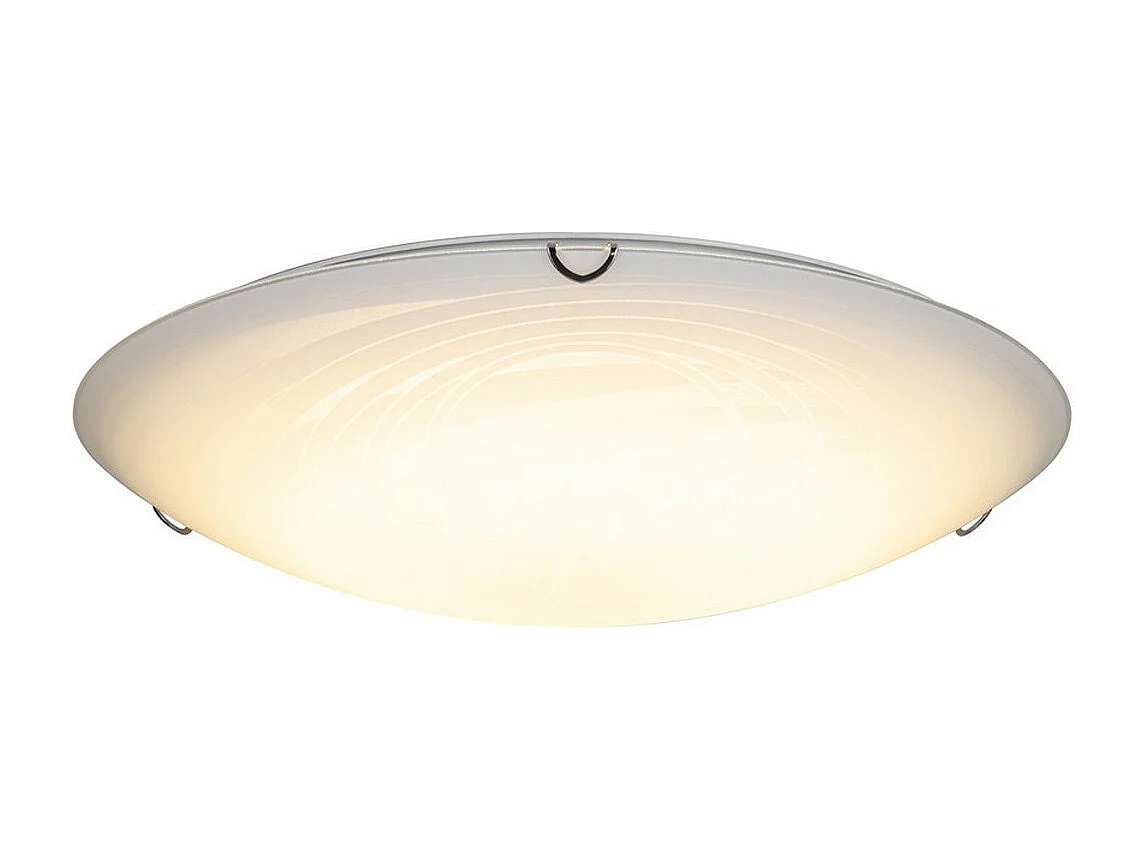 Plafondlamp Saale, Wit, 40x40x10 cm, EPIKASA