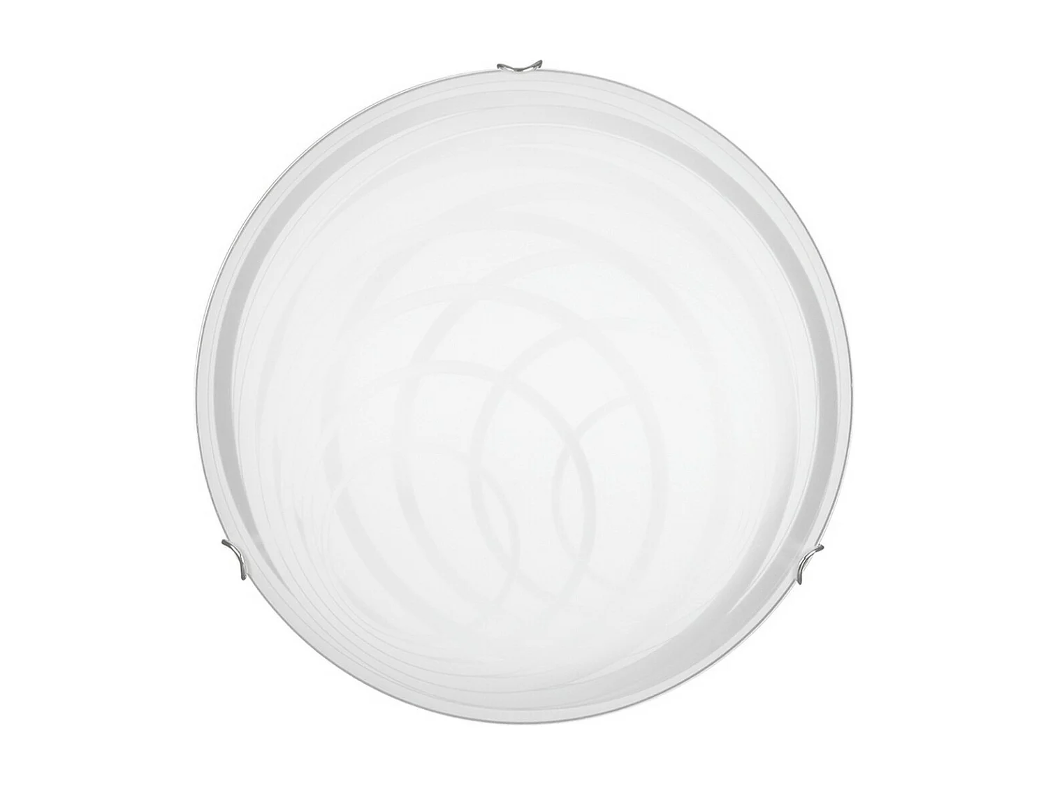 Plafondlamp Saale, Wit, 40x40x10 cm, EPIKASA