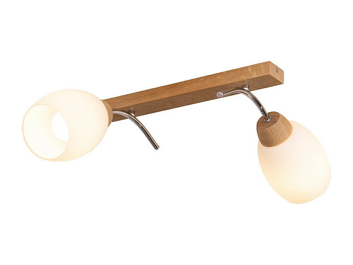 Candeeiro de Teto Arsenio, Castanho, 12x76x19 cm, EPIKASA