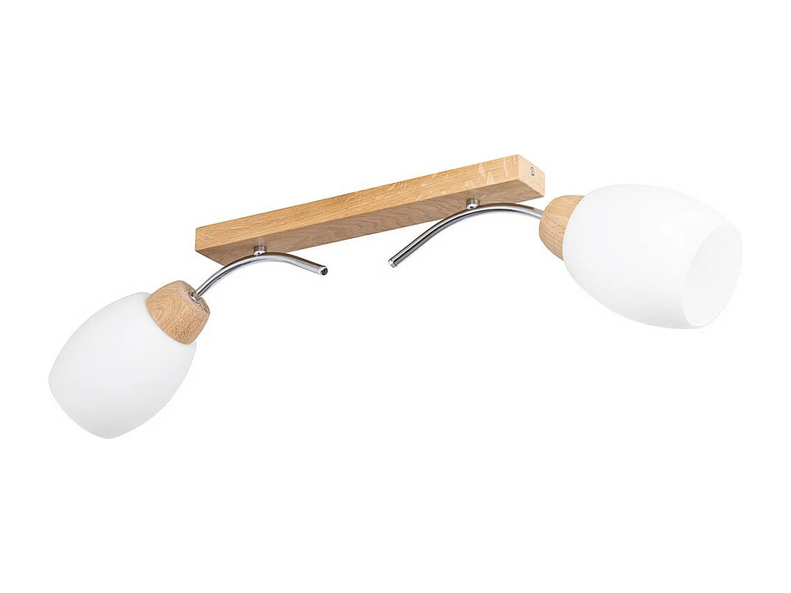 Candeeiro de Teto Arsenio, Castanho, 12x76x19 cm, EPIKASA