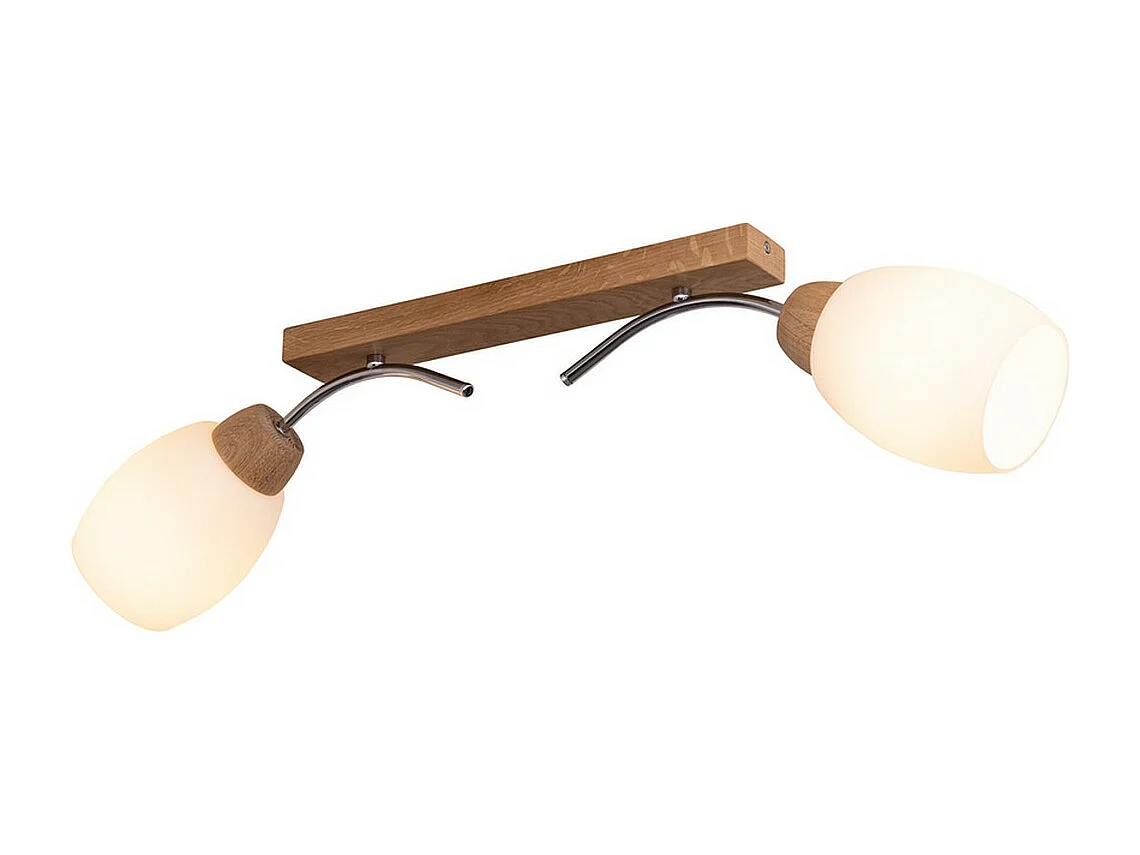 Candeeiro de Teto Arsenio, Castanho, 12x76x19 cm, EPIKASA