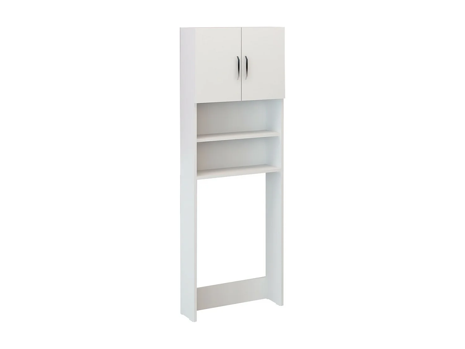 Meuble pour Machine à Laver Lange, Blanc, 64x20x180 cm, EPIKASA