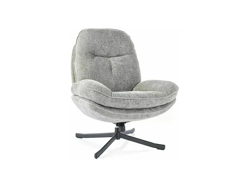 Fauteuil en tissu "Harper" - Vert - l 77 x H 101 cm