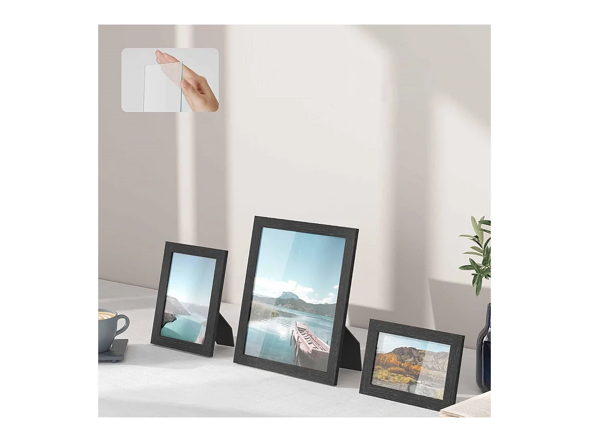 Bobbel Home fotolijsten wandset - 10 fotokaders in diverse maten