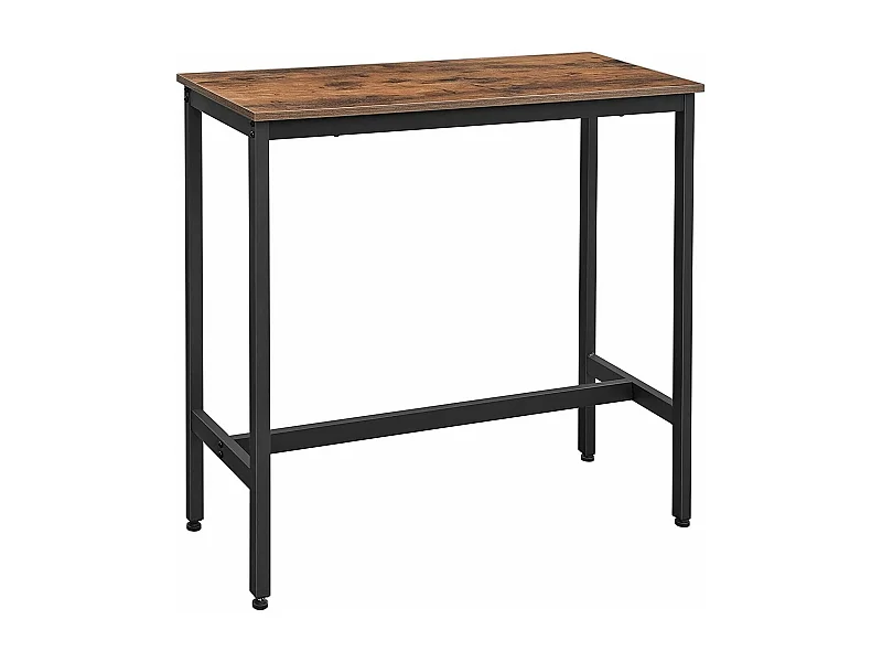 Bobbel Home - Bartafel - 100x40x90 cm - Vintage - Bruin