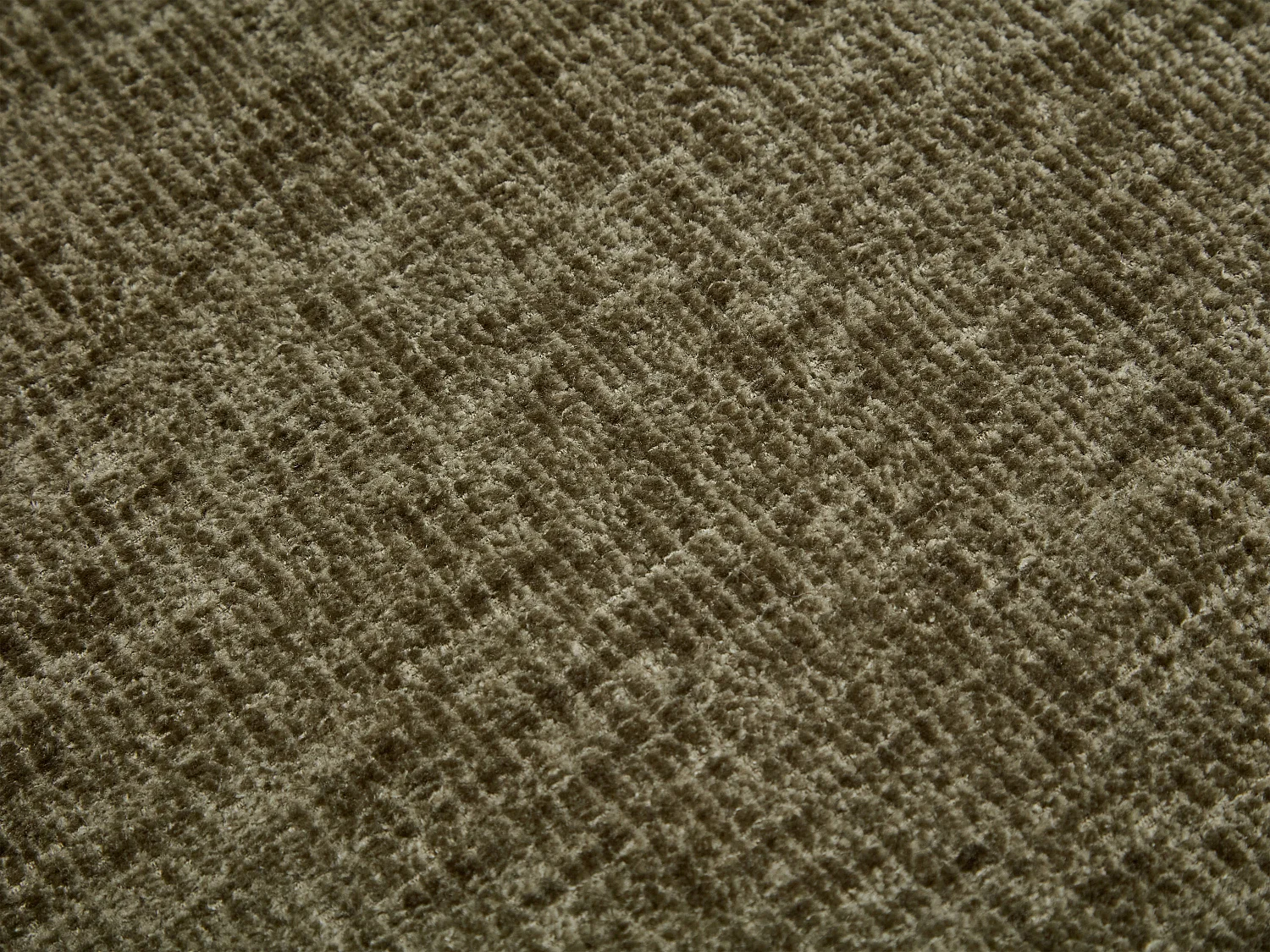 Sillón giratorio de tejido texturado verde ILMACA