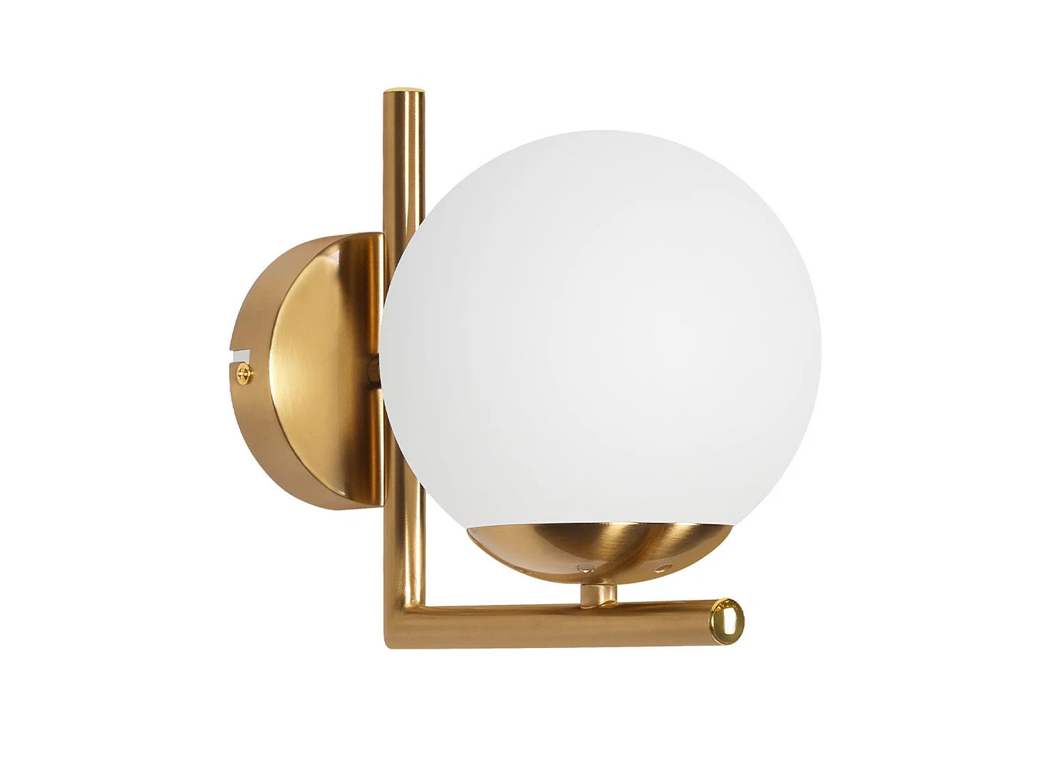 NETTLIFE Vintage Wandleuchte Goldene Glaskugel E27 Innenwandlampe Schlafzimmer Treppenhaus