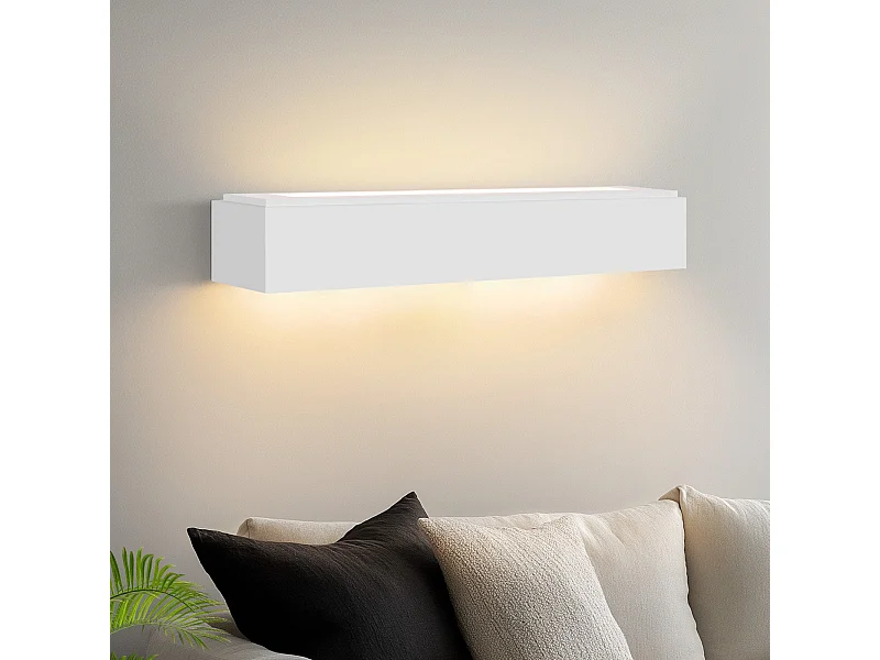 NETTLIFE Moderne G9 Witte Gips Binnen Wandlamp voor Hal Trap Omhoog en Omlaag