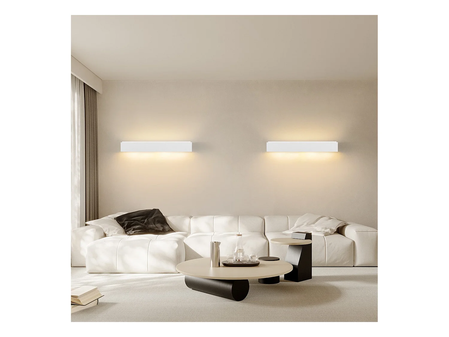 NETTLIFE Moderne G9 Witte Gips Binnen Wandlamp voor Hal Trap Omhoog en Omlaag