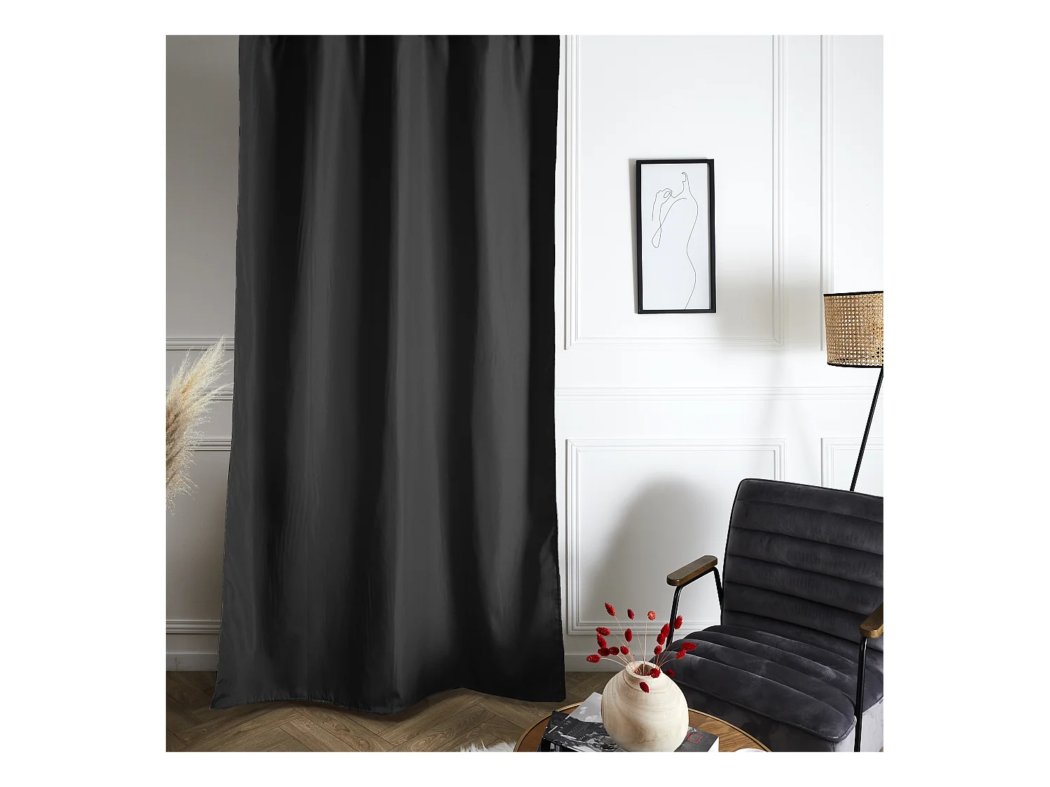RIDEAU ISOLANT POLAIRE 135X240CM M6