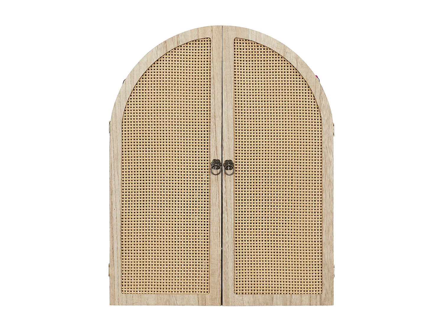 Miroir Persiennes Deco Marron