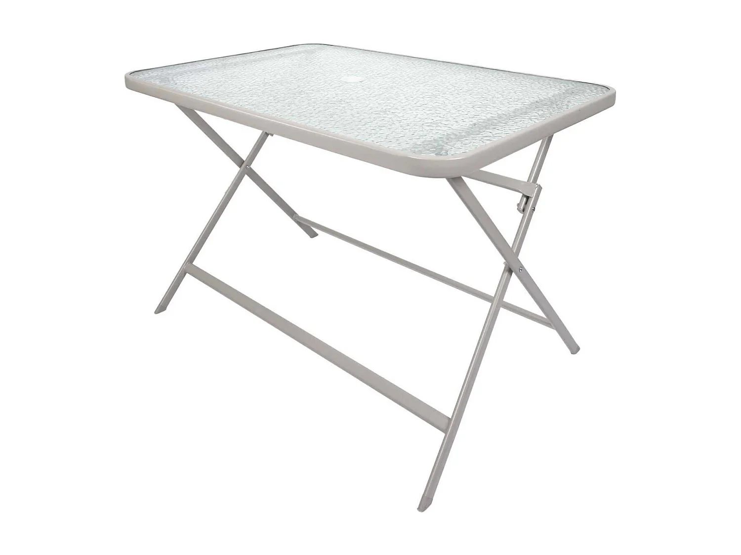 Table Verre Trempe Formentera Beige Beige