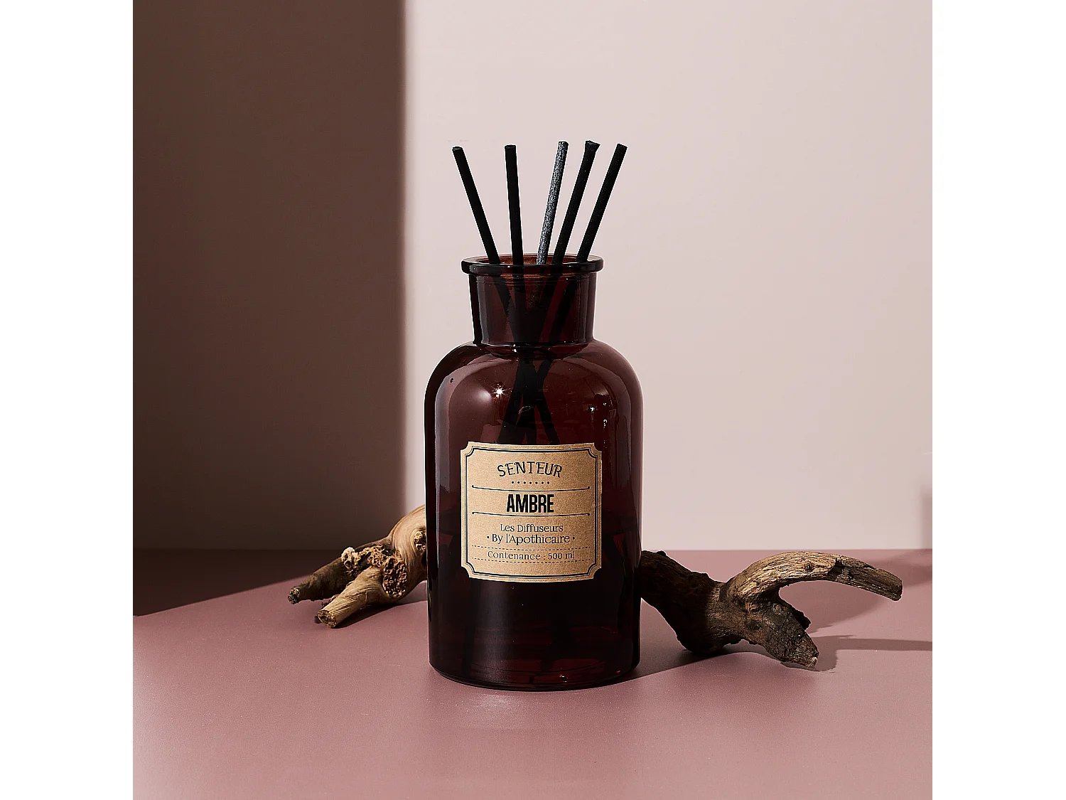 Diffuseur Apothicaire 500ml Marron