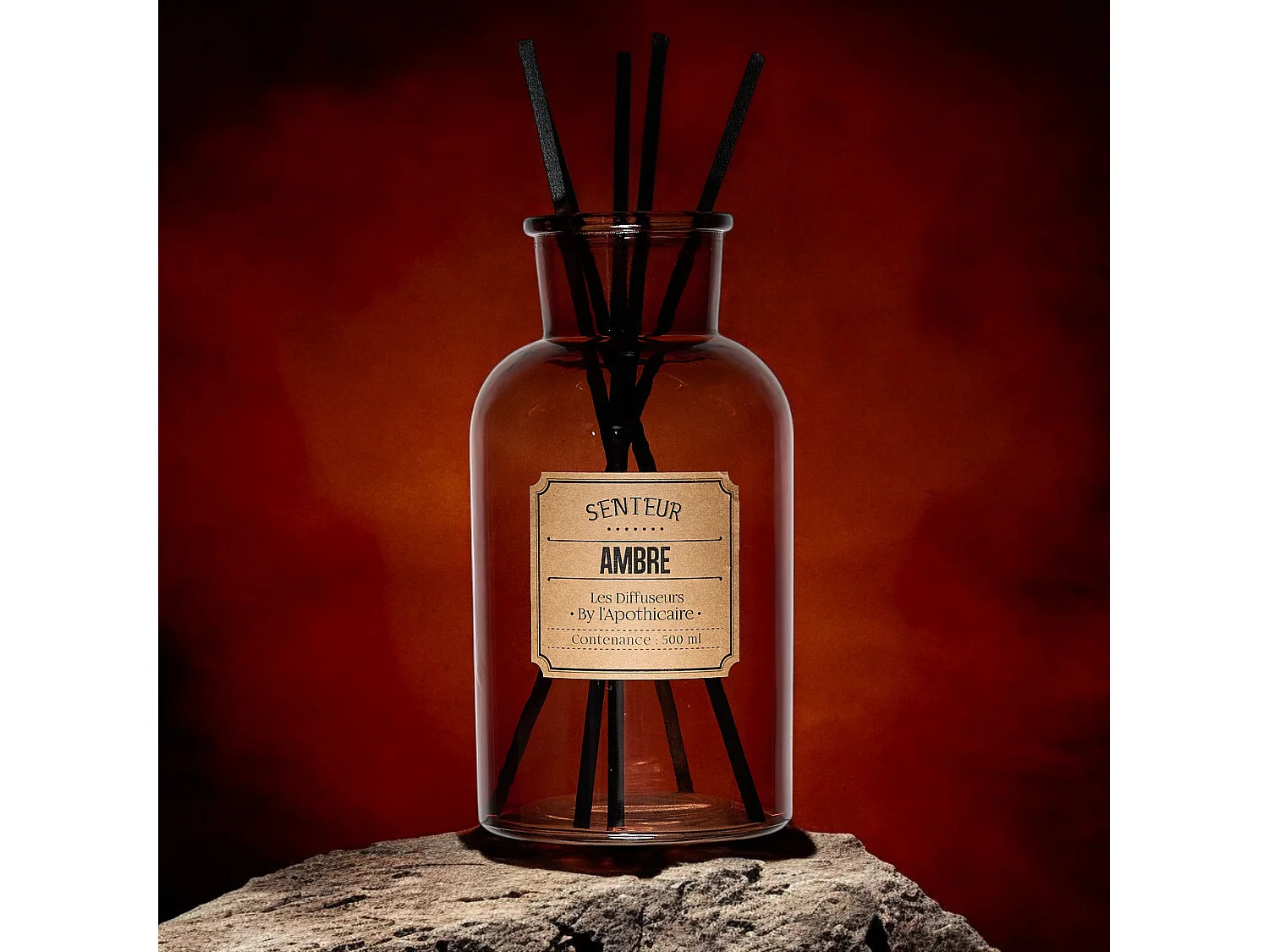 Diffuseur Apothicaire 500ml Marron