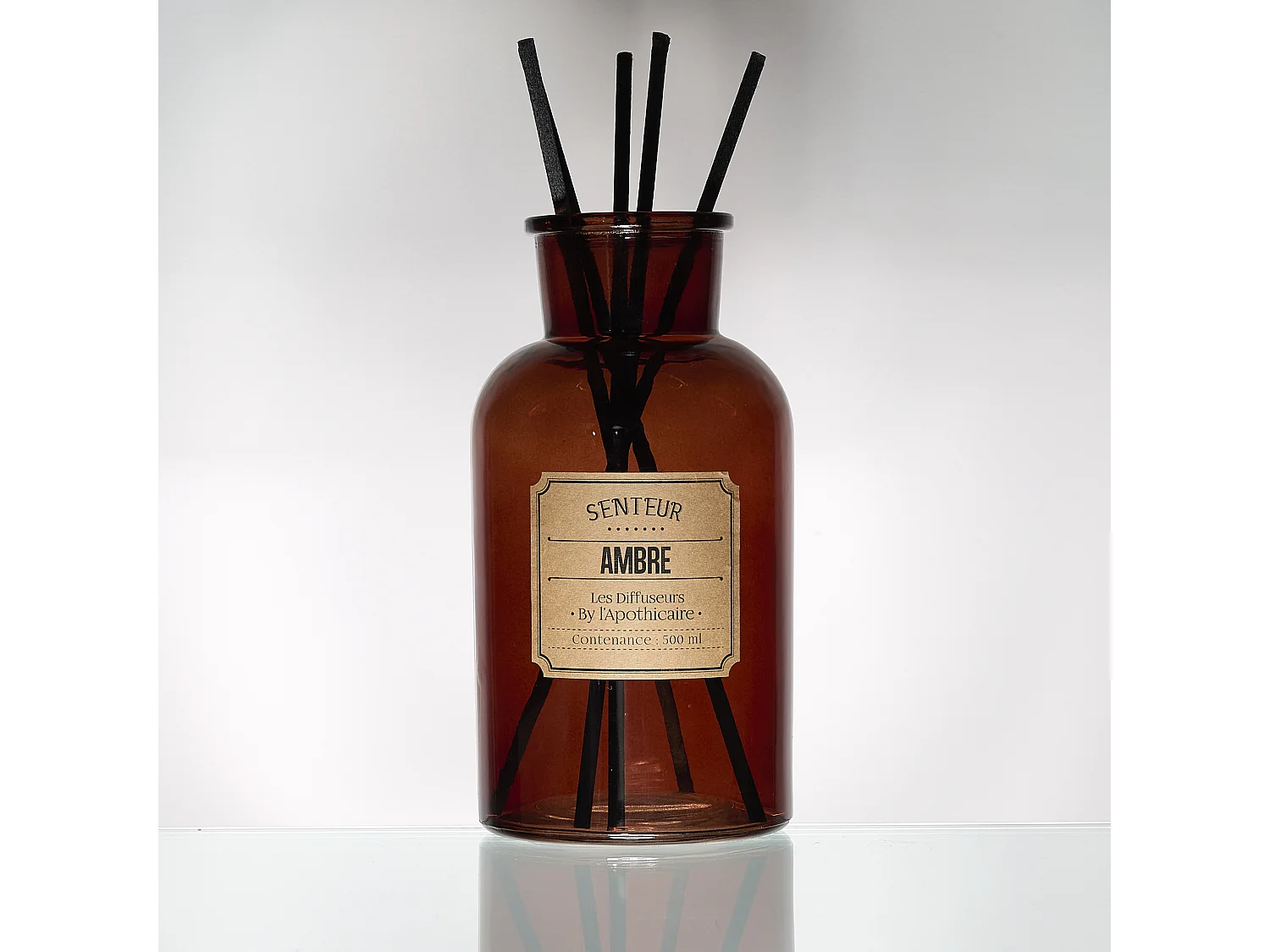 Diffuseur Apothicaire 500ml Marron