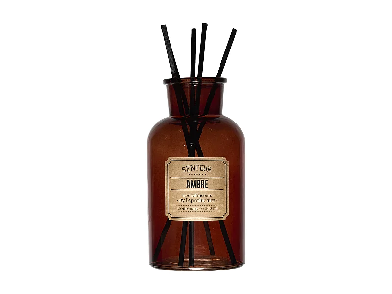 Diffuseur Apothicaire 500ml Marron