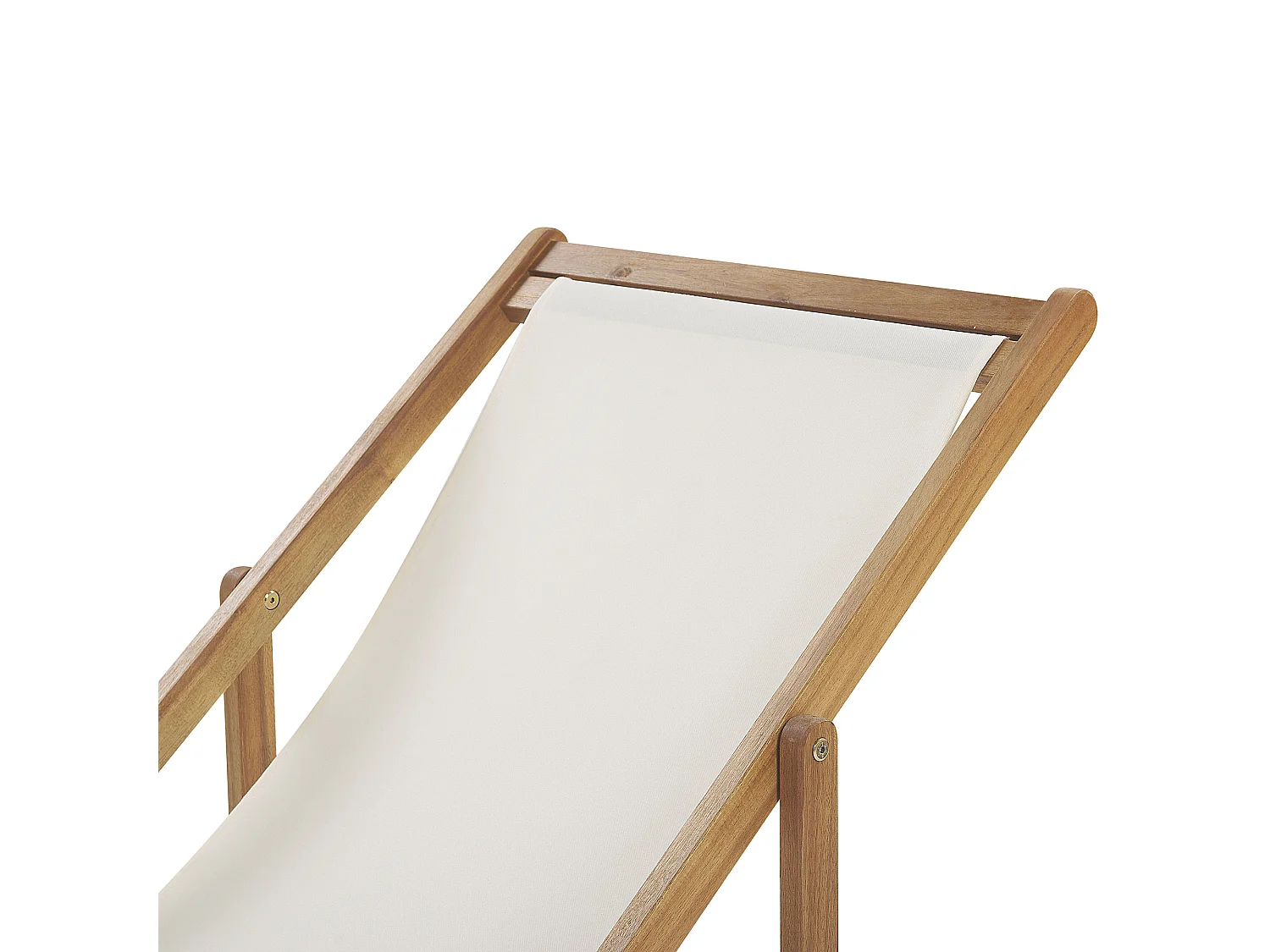 Chilienne pliante ANZIO avec tissus de remplacement Acacia Marron clair