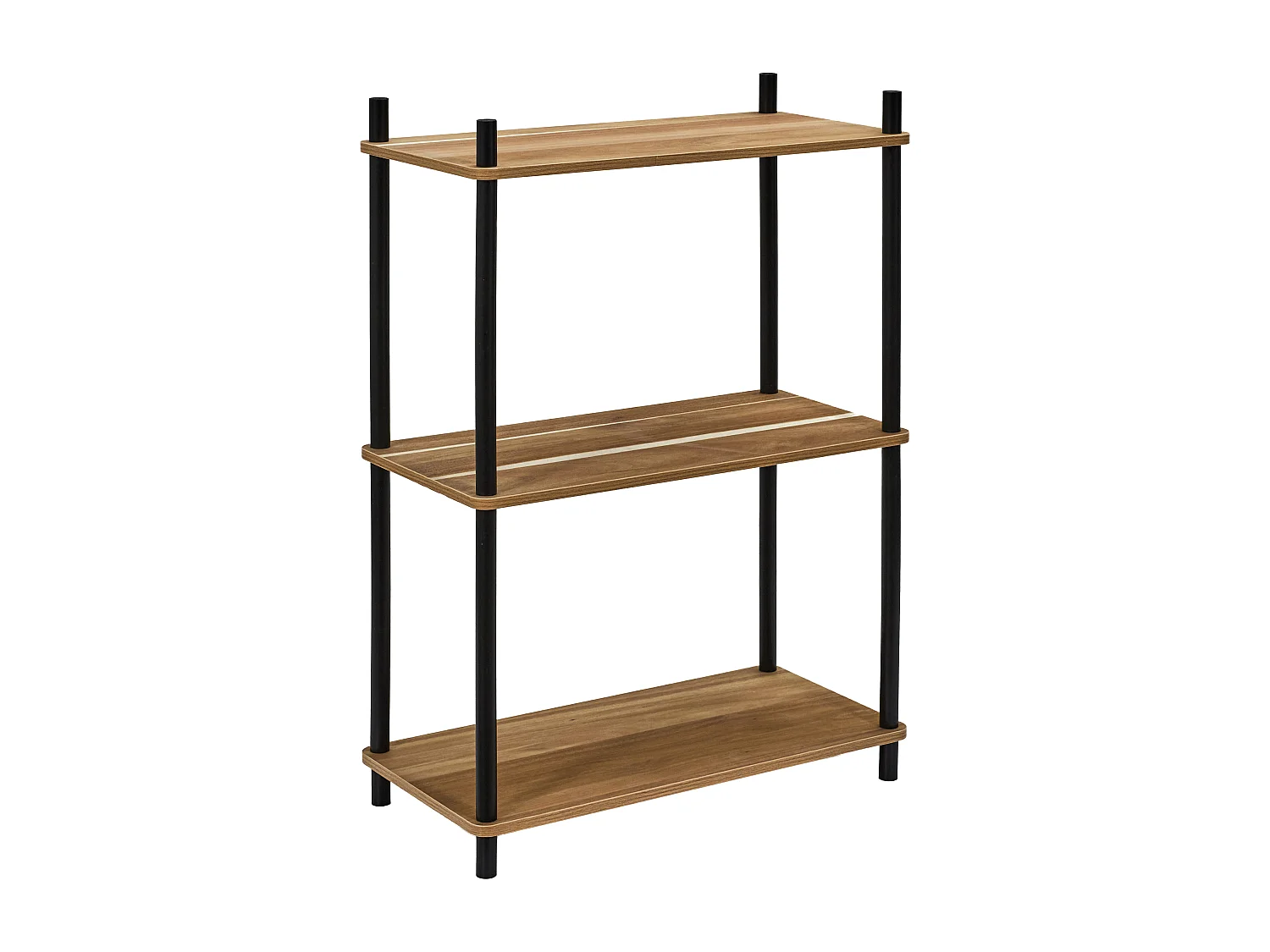 Étagère 3 Niveaux "Carol" 84cm Marron