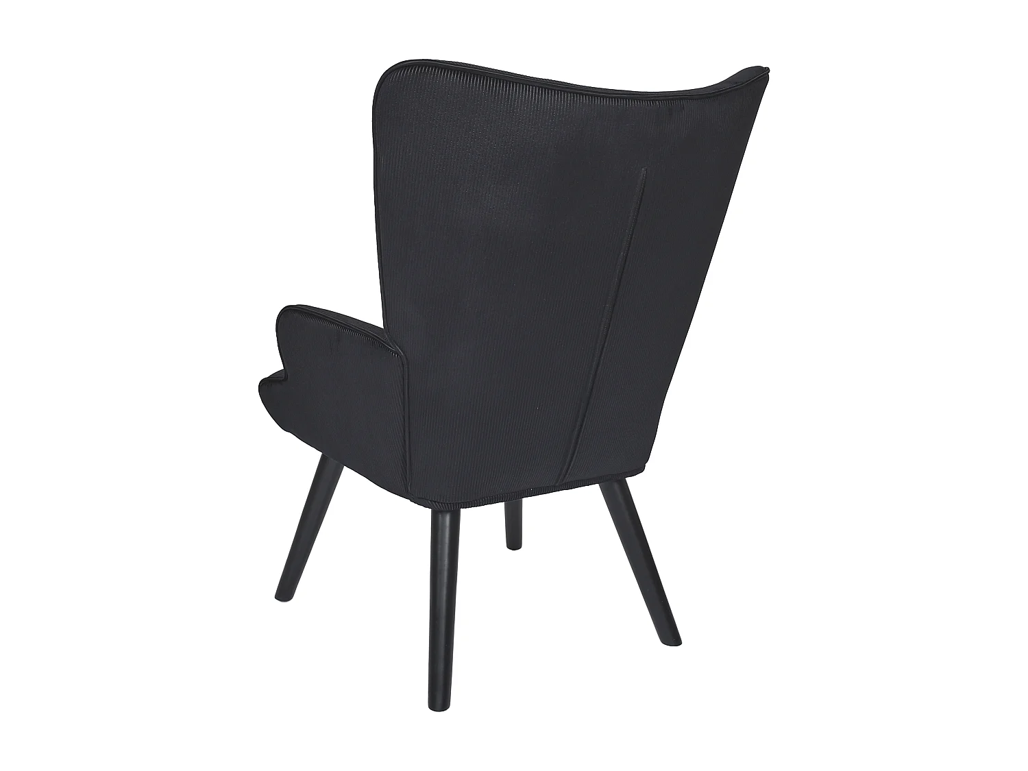 Fauteuil De Salon Giulia Noir Noir