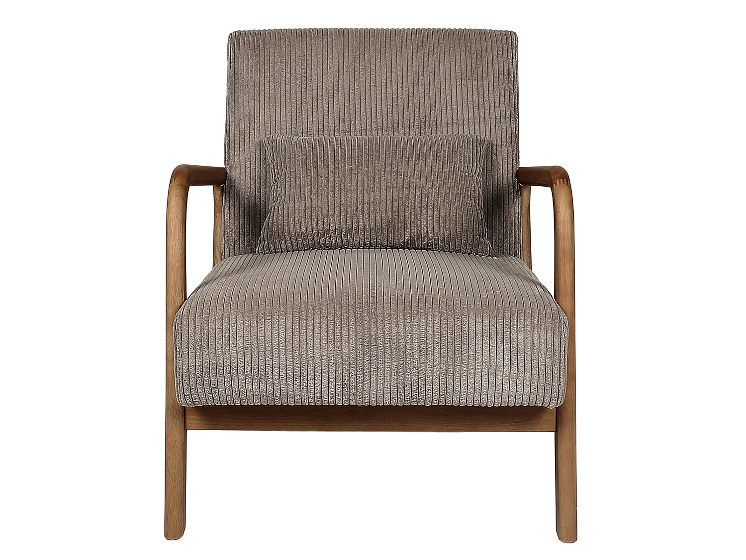 Fauteuil - HOME DECO FACTORY - Design - Confortable - Gris