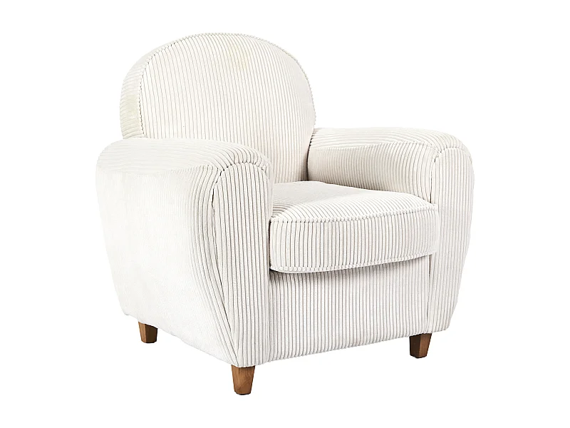 Fauteuil Club Cotele Scott Beige M1 Beige