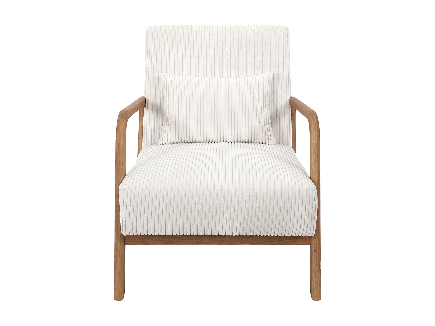 Fauteuil Salon Cotele Scott Beige Beige