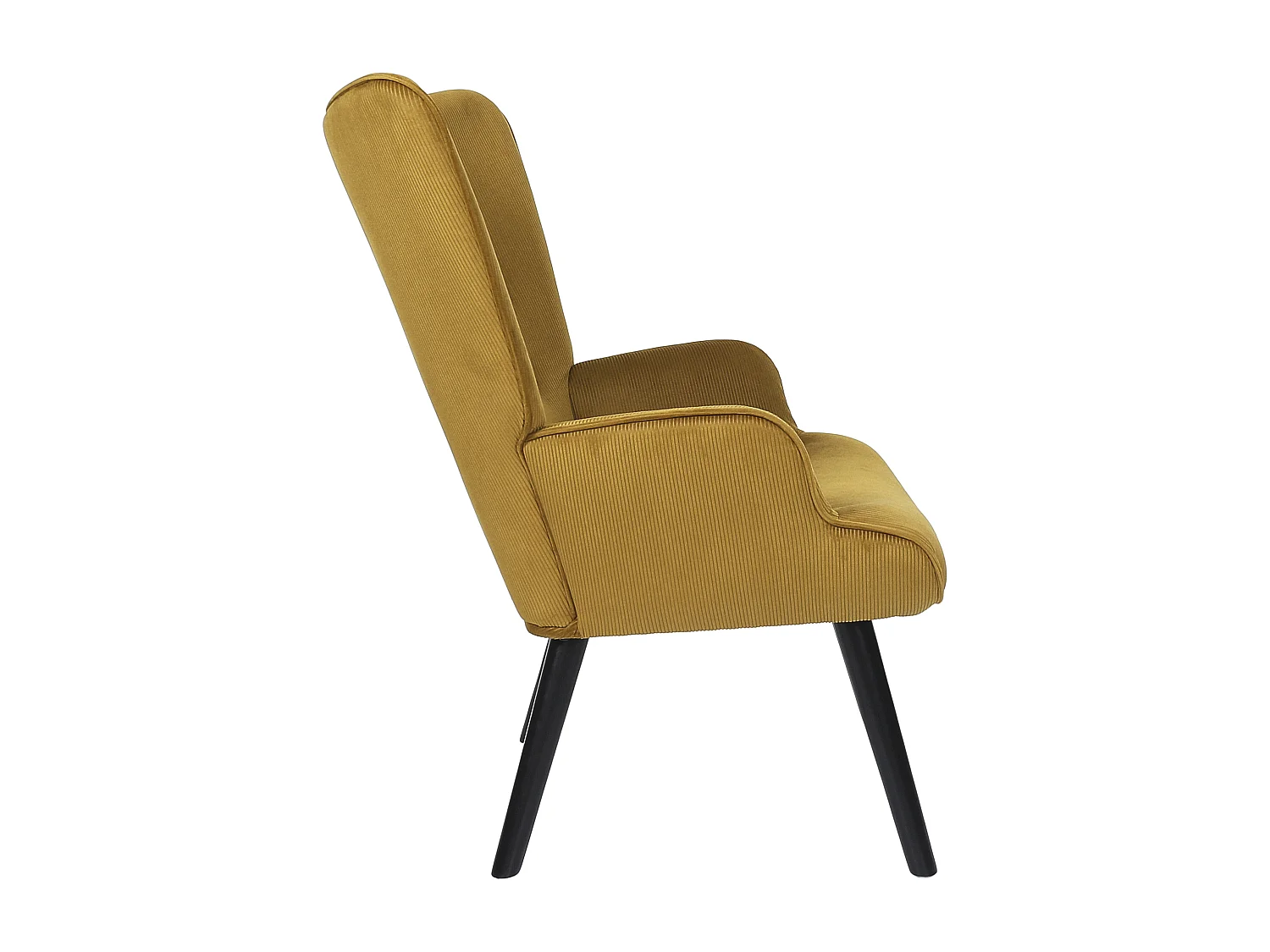Fauteuil De Salon Giulia Jaune Jaune