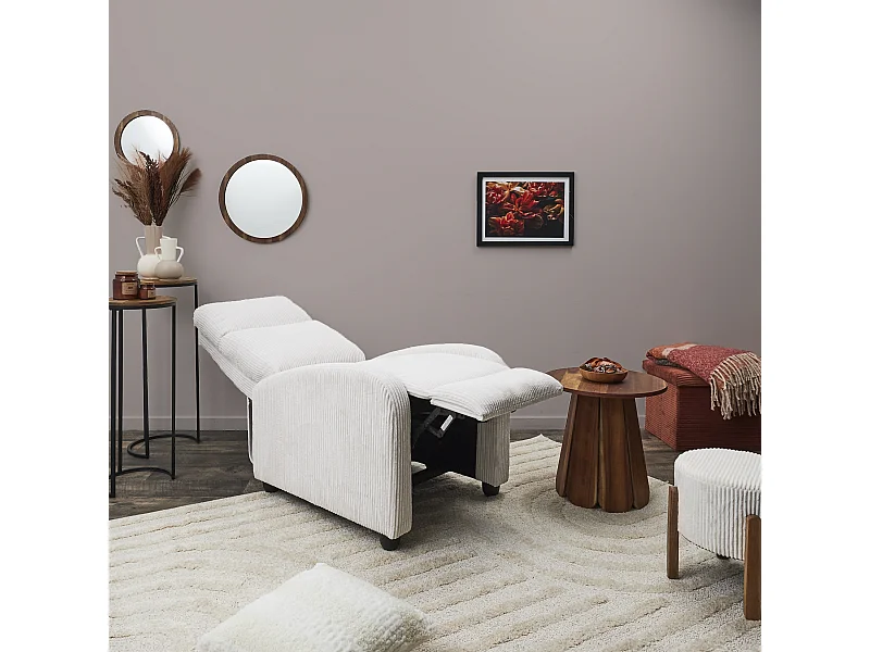 Fauteuil Dream Cotele Scott Beige Beige