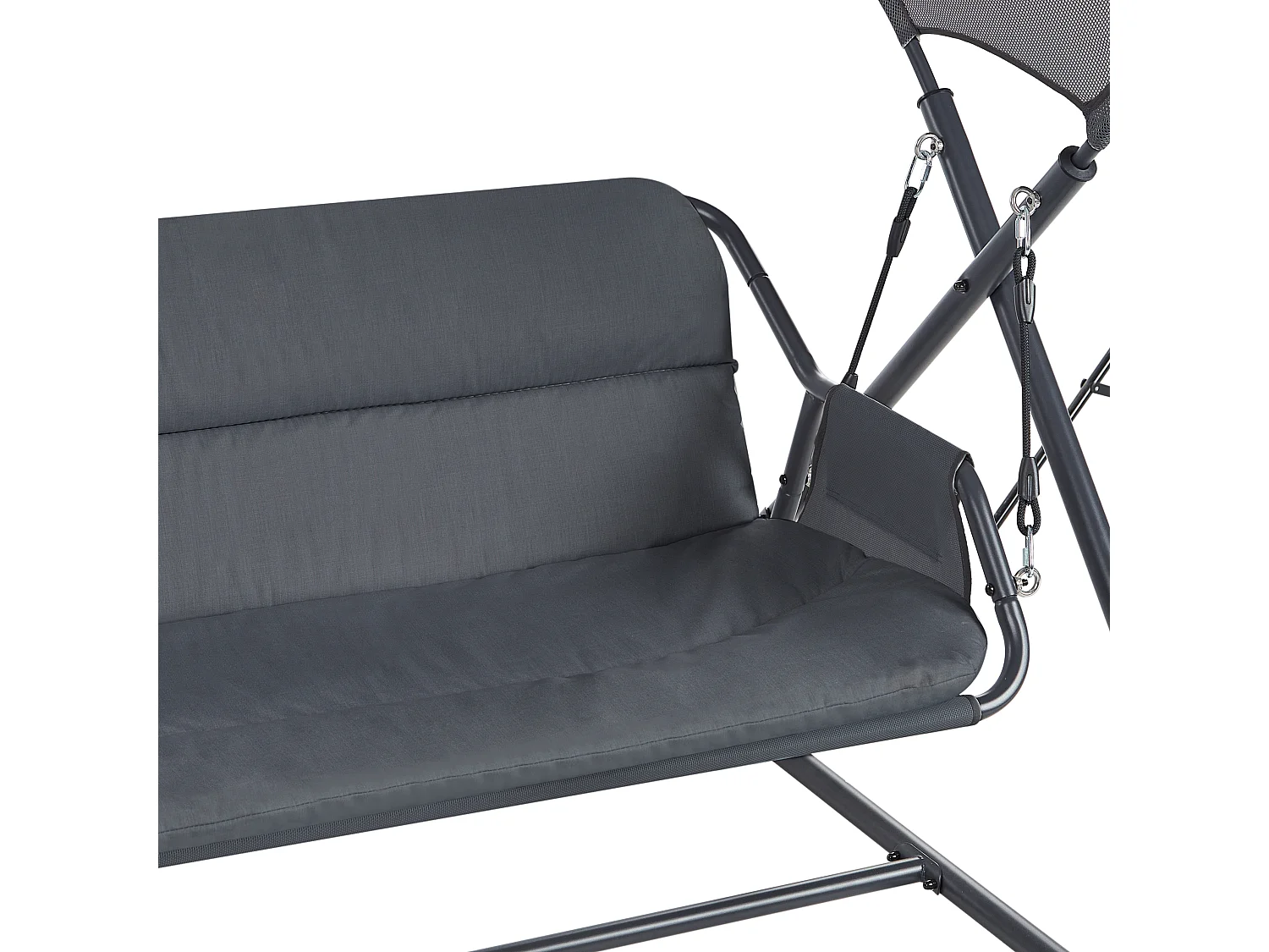 Baloiço SOLAGNA Metal Cinzento escuro