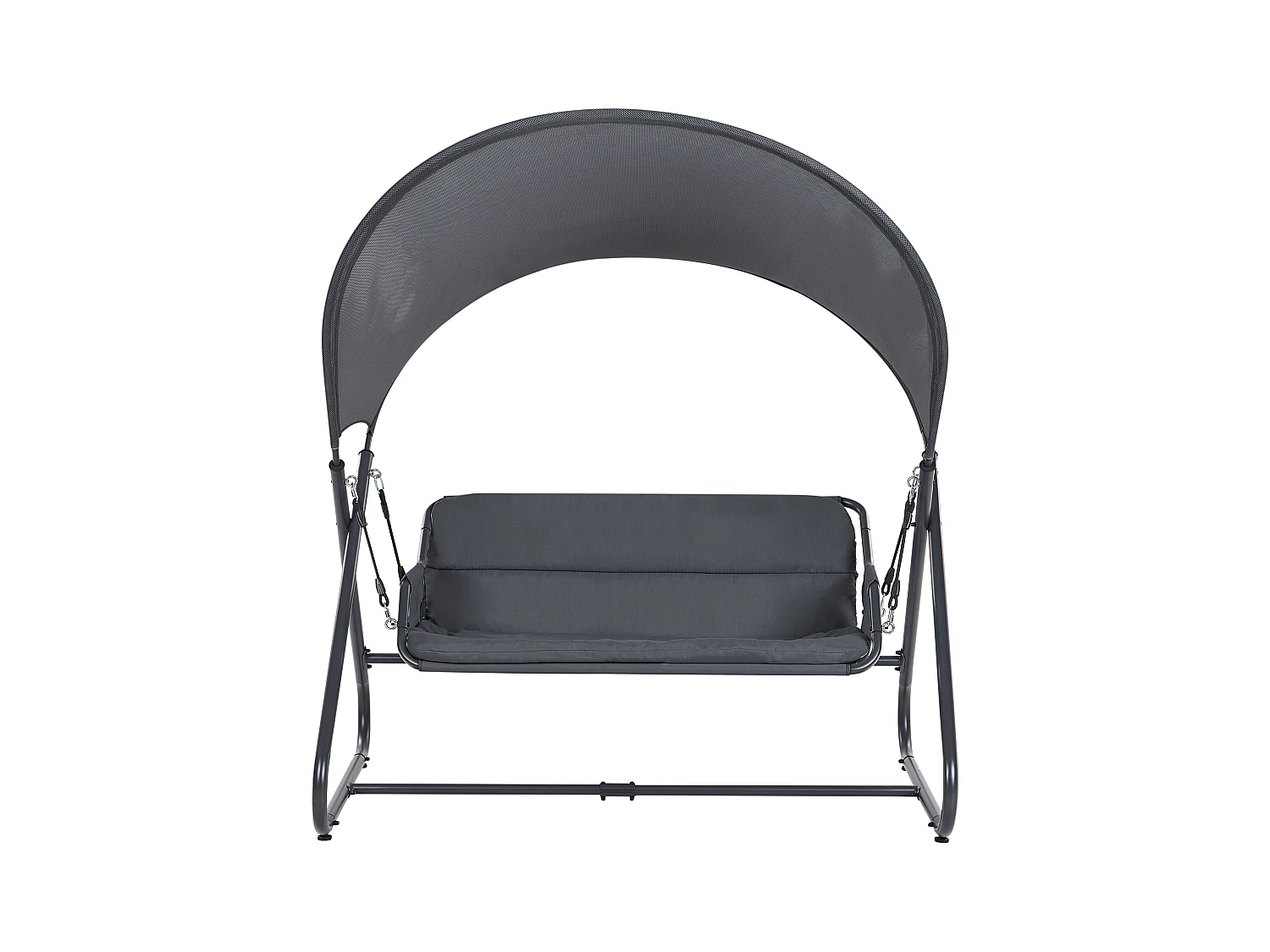 Huśtawka ogrodowa SOLAGNA Metal Ciemnoszary