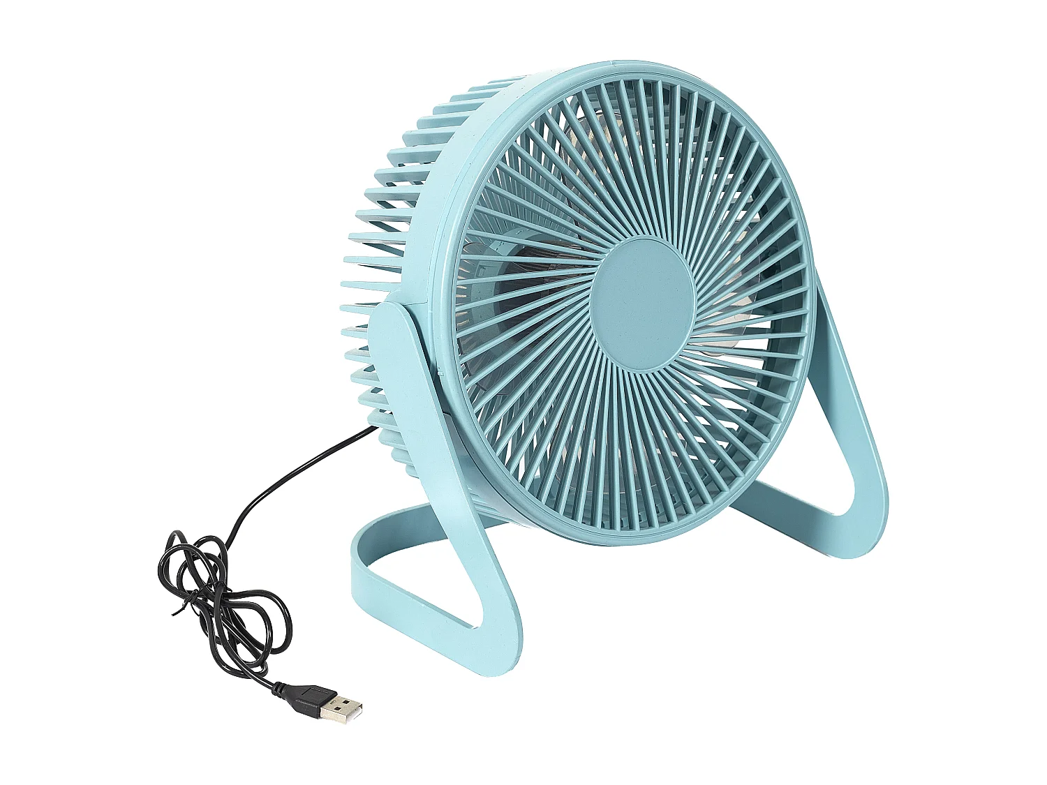 Ventilateur Usb Silencieux H25cm Vert, Blanc, Rose, Noir