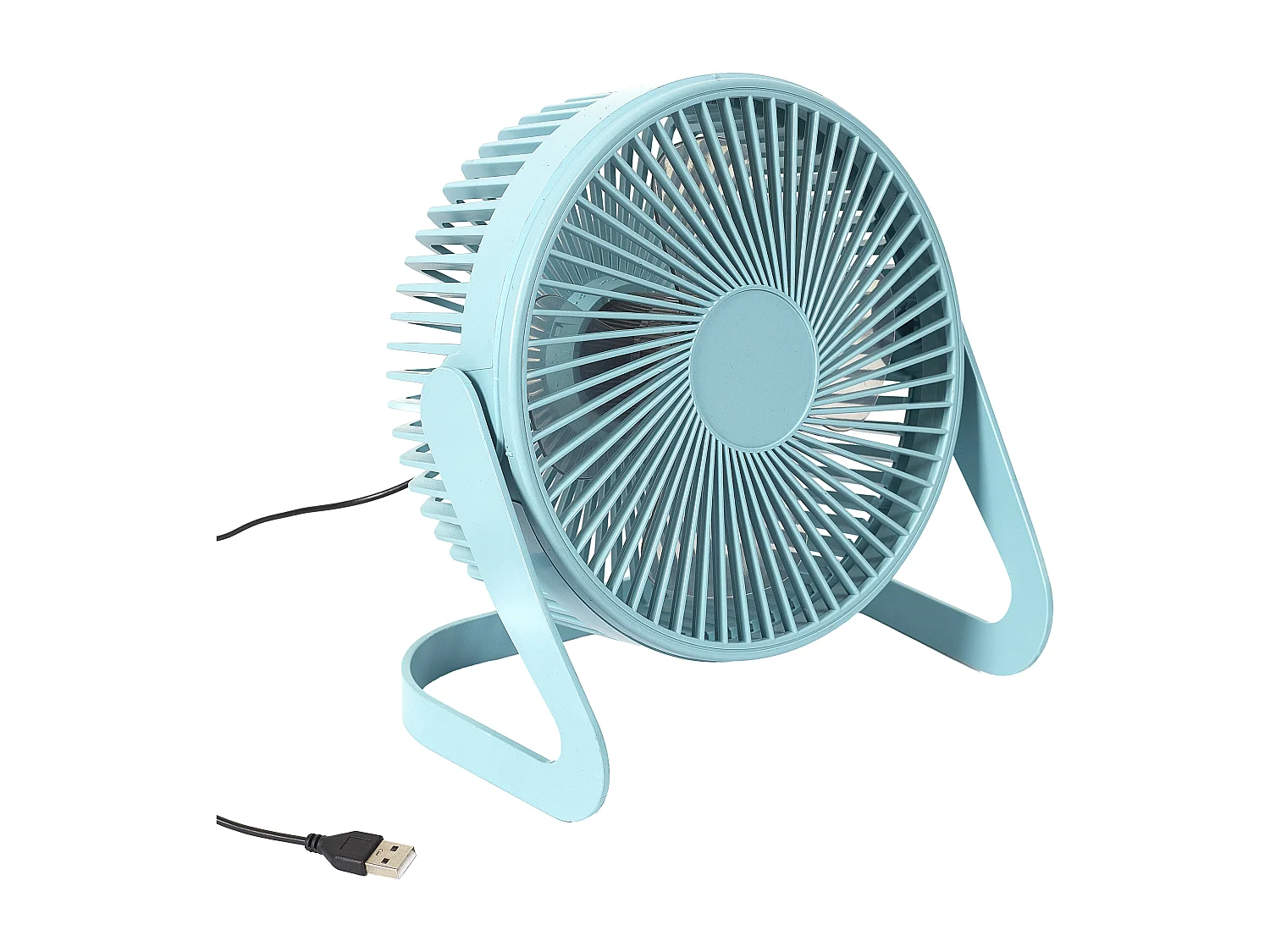 Ventilateur Usb Silencieux H25cm Vert, Blanc, Rose, Noir