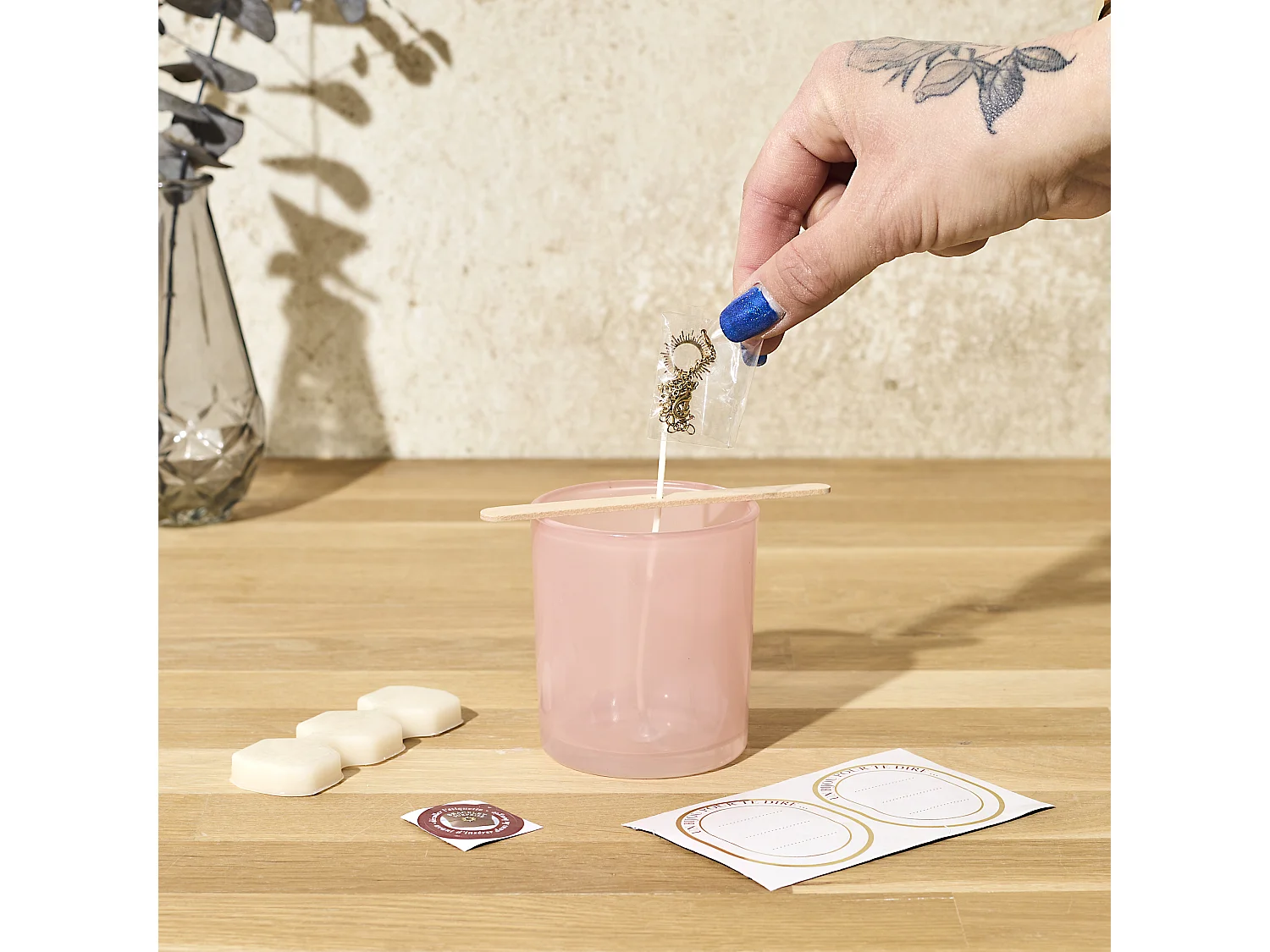 Bougie Bijou A Faire Soi Meme Coffret  Diy Multicolore