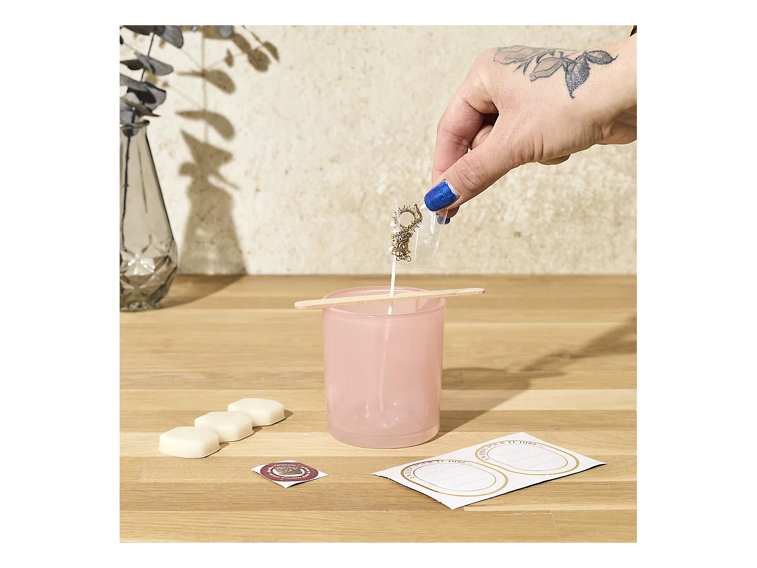 Bougie Bijou A Faire Soi Meme Coffret  Diy Multicolore