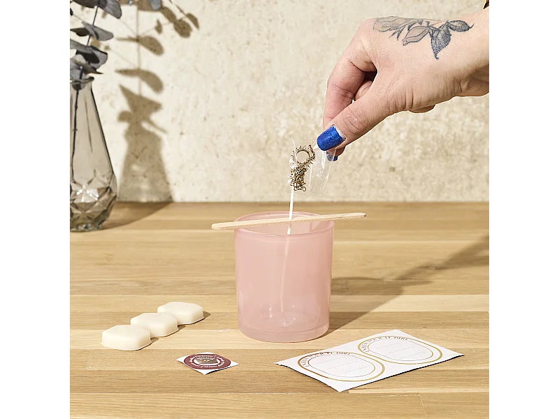 Bougie Bijou A Faire Soi Meme Coffret  Diy Multicolore