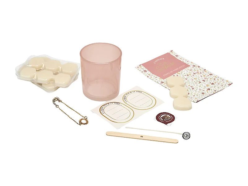 Bougie Bijou A Faire Soi Meme Coffret  Diy Multicolore