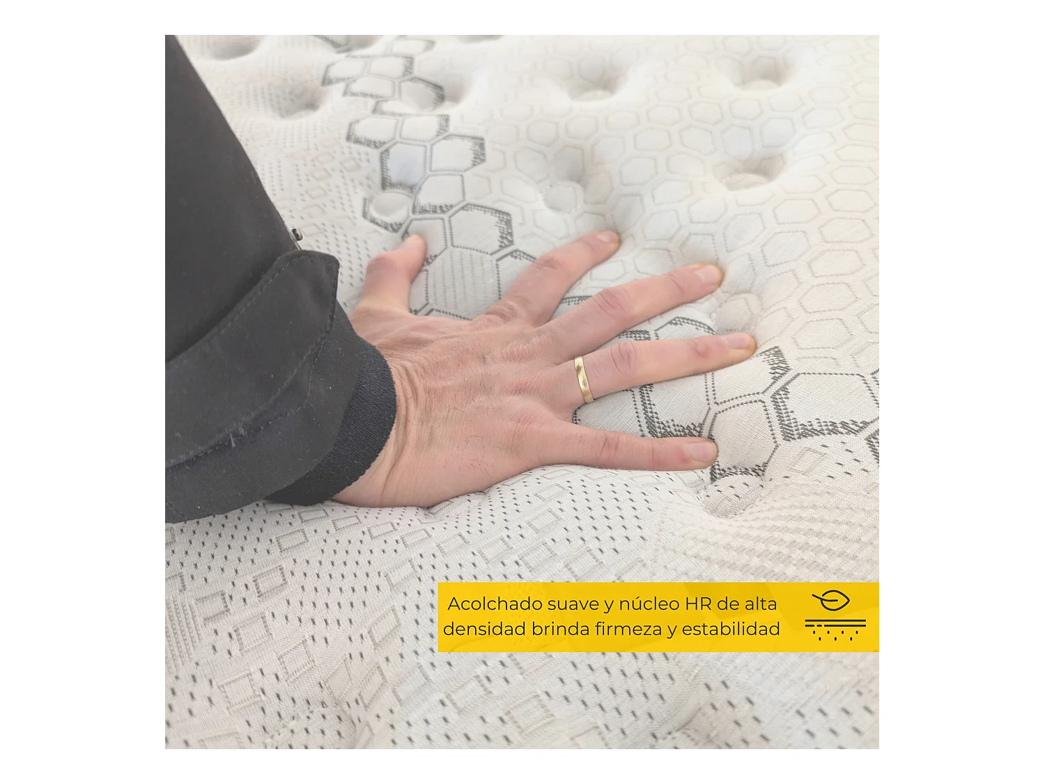 Colchon Viscoelástico 30cm Magnum Sleep | 150 x 190 | Confort hotelero | Firmeza Alta