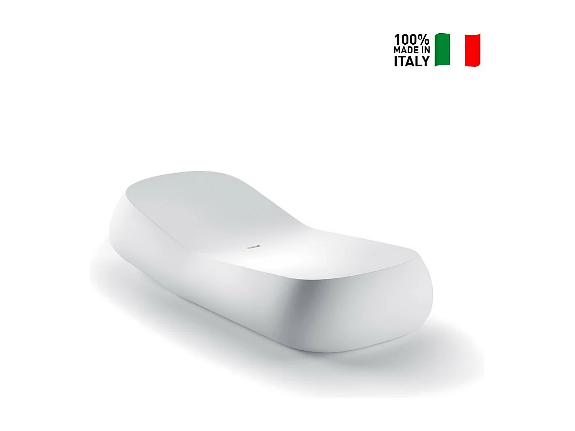 Tumbona con ruedas piscina hotel jardín diseño Gumball L1