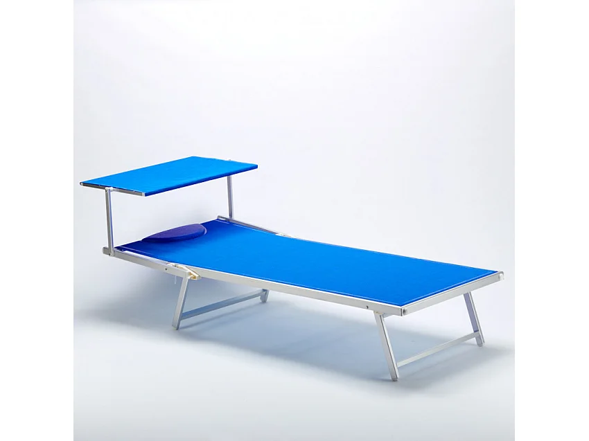 20 lettini da spiaggia XL professionali in alluminio Rio de Janeiro