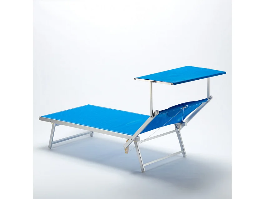 20 lettini da spiaggia XL professionali in alluminio Rio de Janeiro