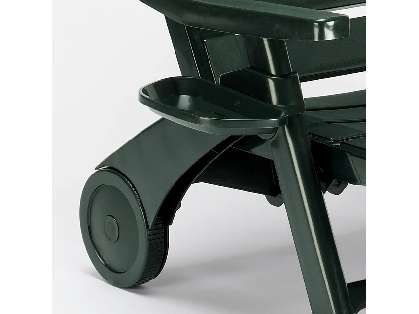 Lettino prendisole pieghevole 5 posizioni piscina e spiaggia