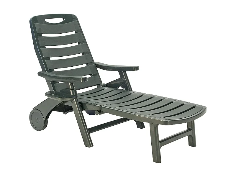 Lettino prendisole pieghevole 5 posizioni piscina e spiaggia