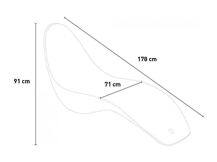 Garten-Liegestuhl Sonnenliege Pool-Design Weiß Venere