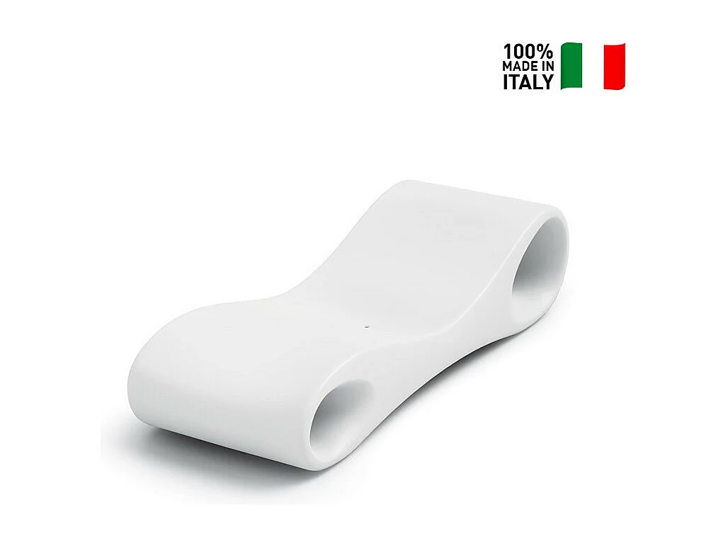 Lettino per esterni design moderno in polietilene Tahiti