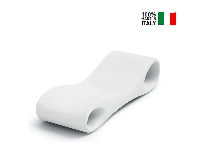 Lettino per esterni design moderno in polietilene Tahiti