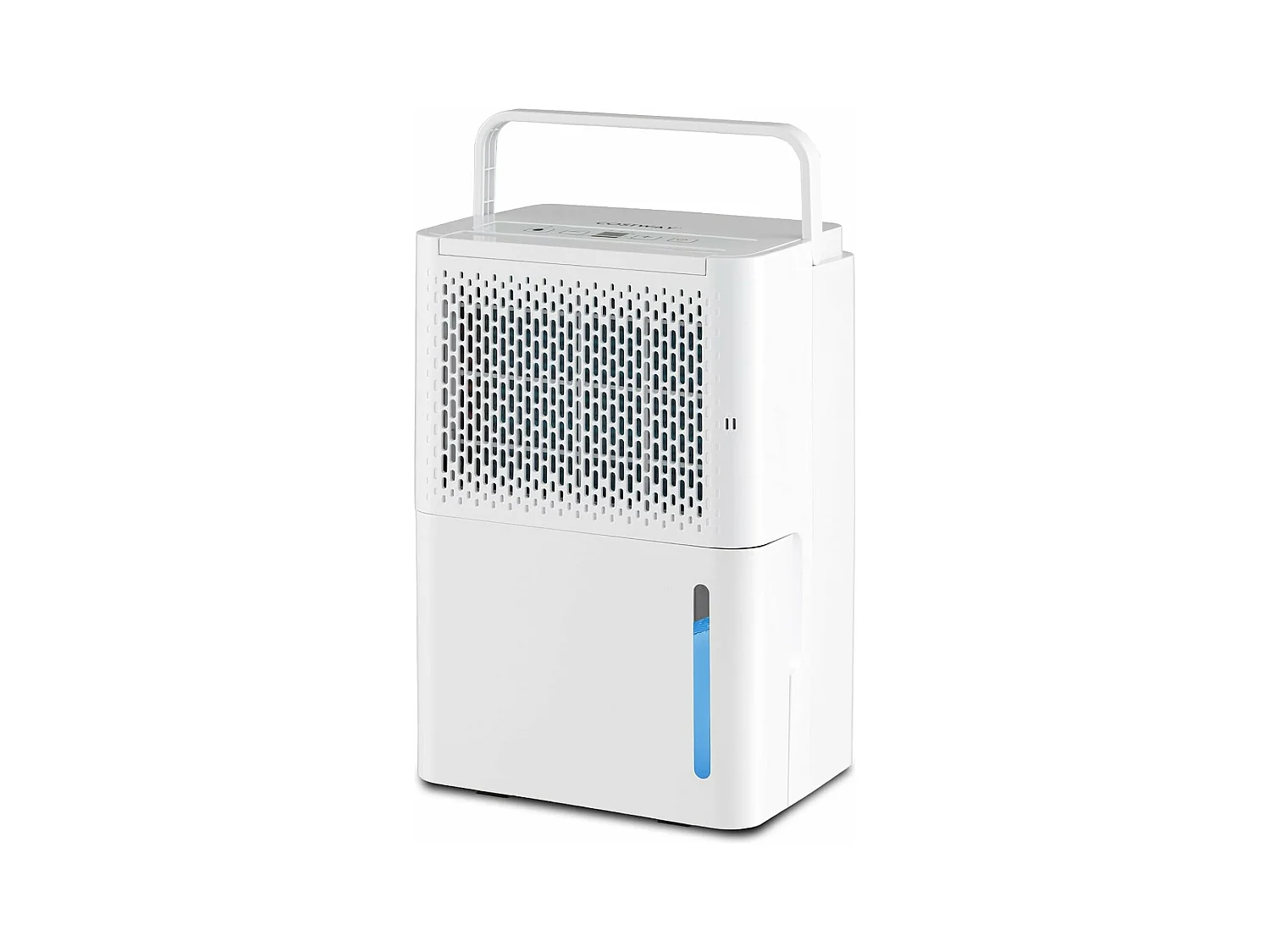 Déshumidificateur Portable 12L/Jour avec Réservoir d'Eau 2,1L pour Pièces jusqu'à 10-15 m², Modes Continu/Séchage/Auto Minuterie 24H 2 Façons de Drainage, pour Maison et Bureau