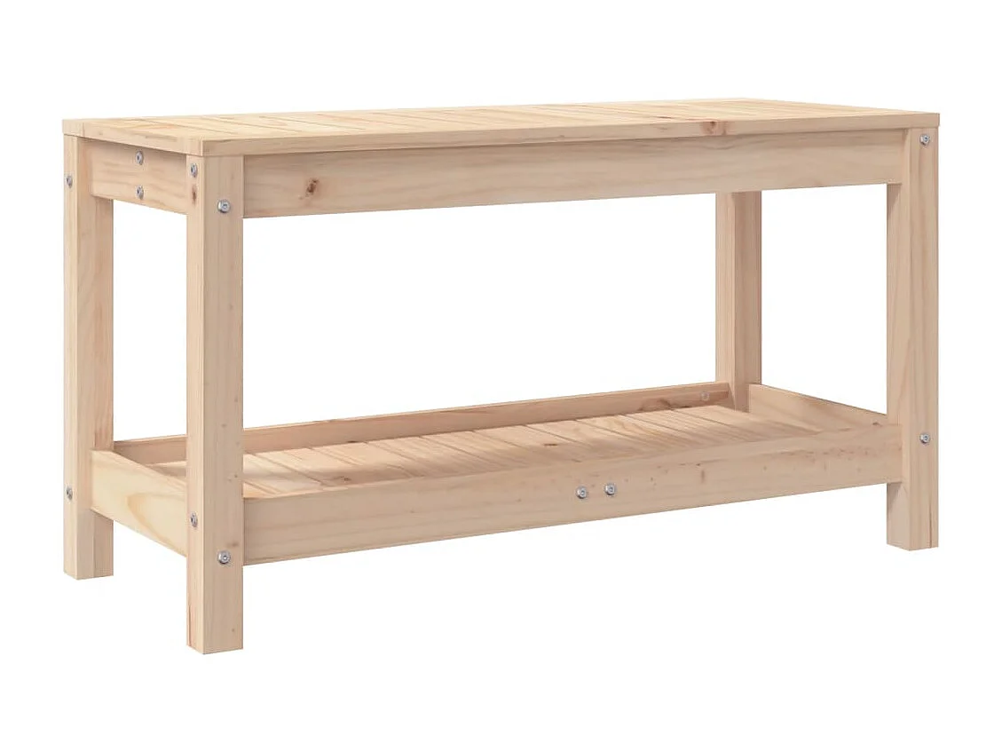 Tuinbank 82,5x35x45 cm massief grenenhout