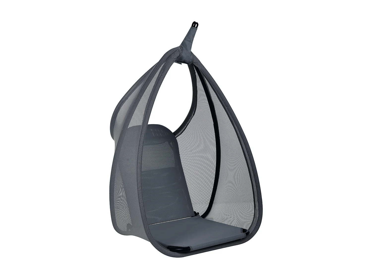 Fauteuil suspendu avec support AVEGNO Tissu Gris foncé